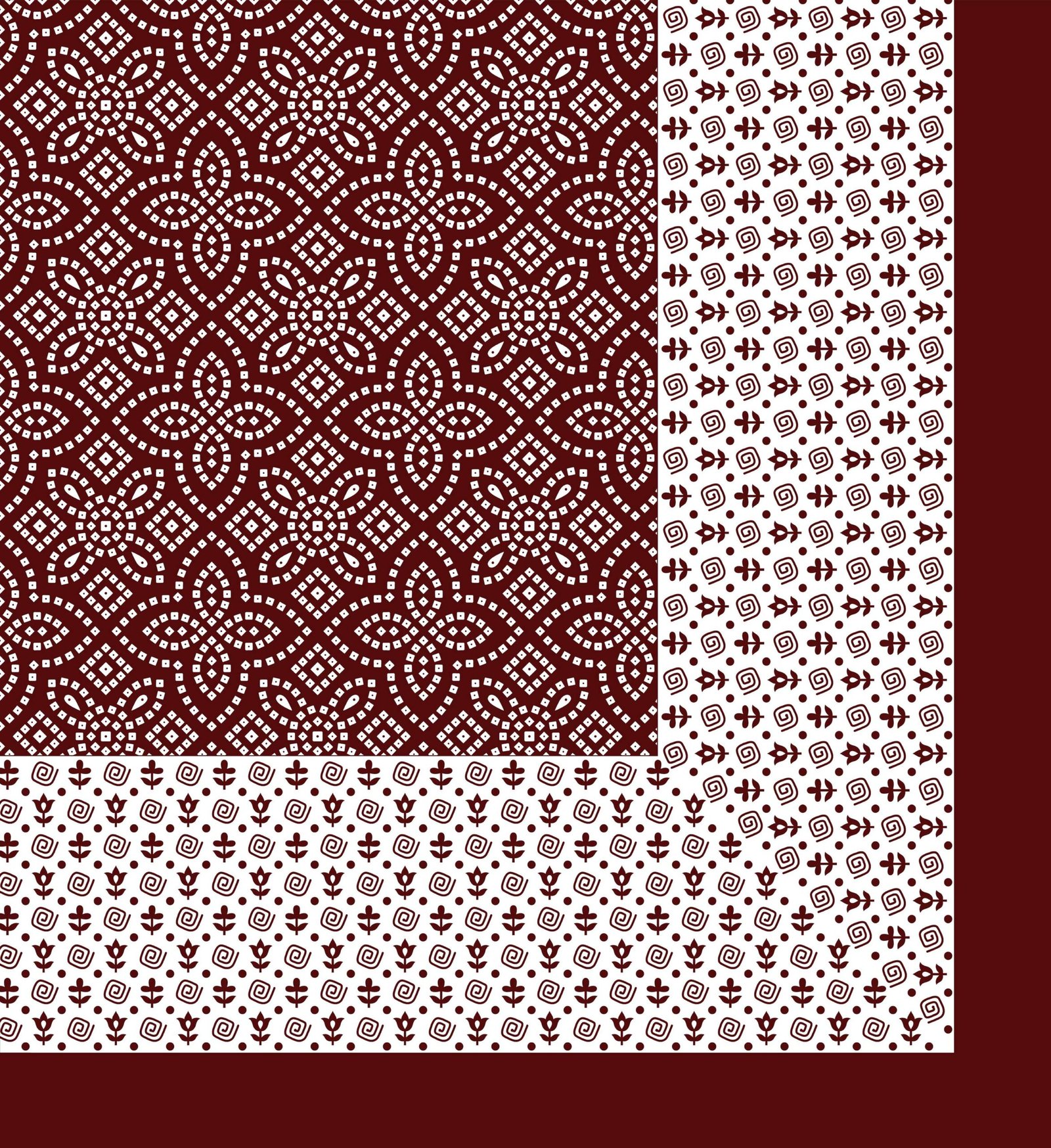 Rajasthani Traditionally Printed Cotton Doublebed Bedsheet With Pack of 2 Pillow Covers - Image 4